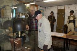 Visite de vétérans américains au Musée d’Ennal (Grand-Halleux - Vielsalm)